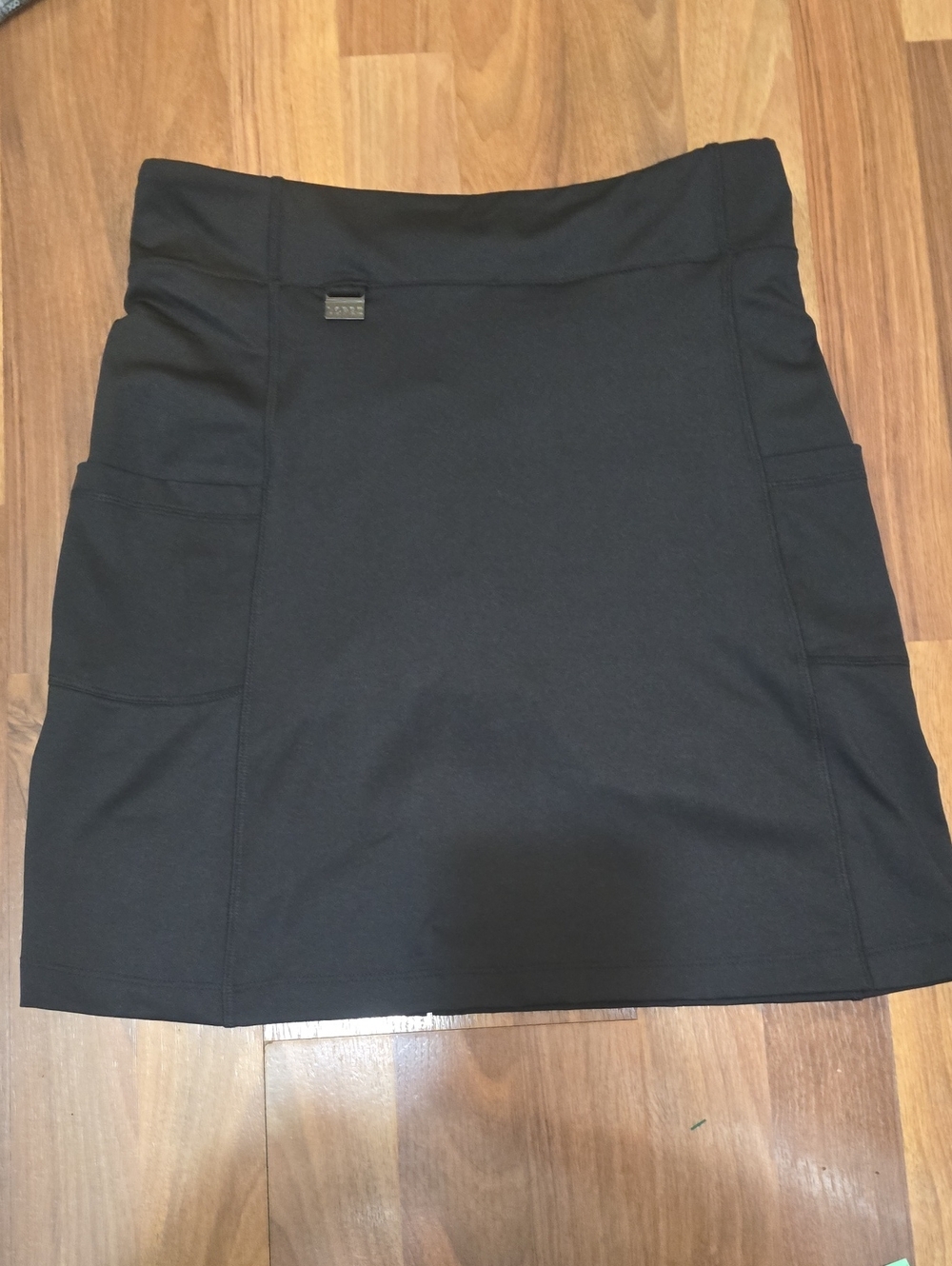 NWT Nancy Lopez Golf Black Performance Active Skort Skirt Size S